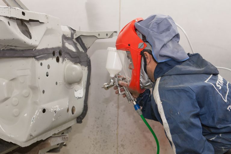 Spray Painting at Complete Automotive Smash Repairs