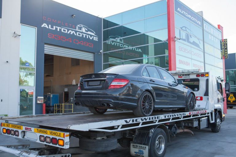 Towing at Complete Automotive Smash Repairs