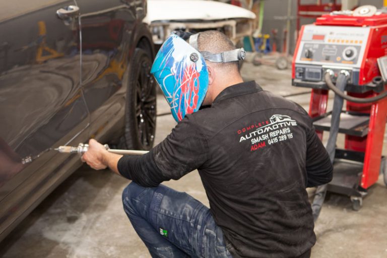 Vehicle body welding